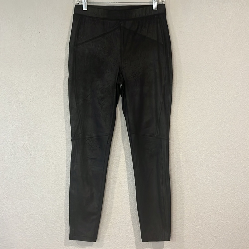 Free People midnight vegan suede skinny pant S - Picture 2 of 13